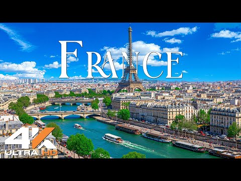 France 4K | Timeless Romance, Charming Villages & Stunning Landscapes - 4K Video
