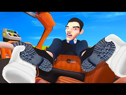 Tormenting My Customers as a VR Taxi Driver