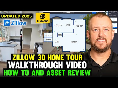 Zillow 3D Home Tour Walkthrough Video | 2025 Step-by-Step Tutorial with Insta360 X4