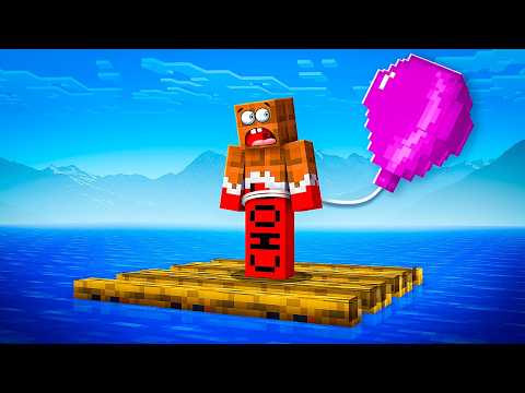 🎈 Я УЛЕТЕЛ НА ВОЗДУШНОМ ШАРЕ И ПОПАЛ В ЛОВУШКУ! 😱 МАЙНКРАФТ