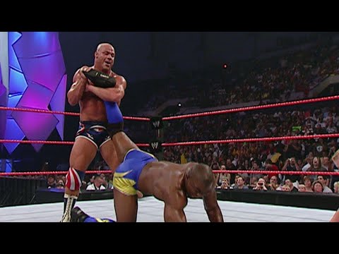 Kurt Angle vs. Shelton Benjamin: Raw, August 22, 2005