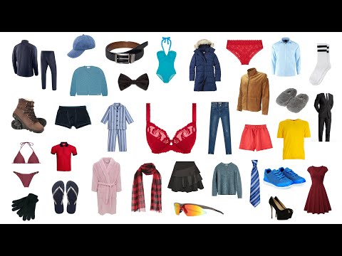 English Vocabulary  - CLOTHES