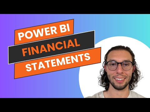 How to Create an Income Statement, Balance Sheet & Cash Flow Statement in Power BI