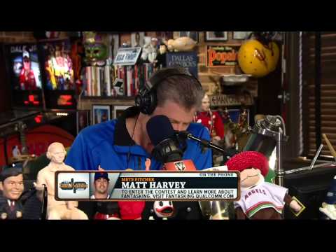 Matt Harvey honors Qualcomm on the Dan Patrick Show 9/18/13