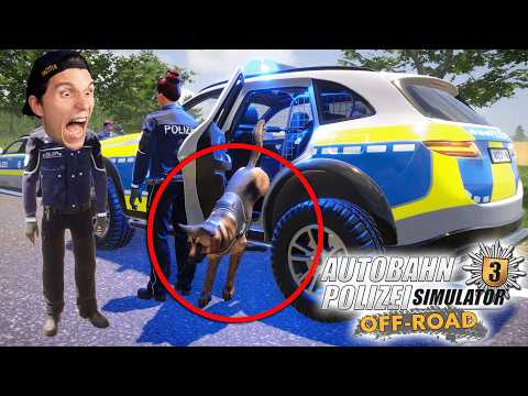 Mein erster POLIZEI-HUND | Autobahn Polizei Simulator - Offroad DLC