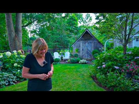 She built a secret haven in her backyard