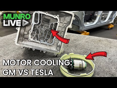 Inside EV Cooling Systems: Tesla vs GM Electric Motor Comparison