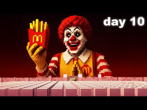 I Gave 1,000,000 Villagers FAsT Food