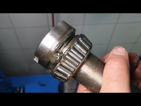 Replace the bearings in the ZX45 spindle