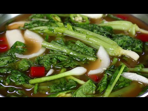 소금만으로 절이지마세요! 대박집 열무물김치 이렇게 만들어 정말 맛있어요~