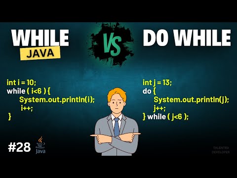 While vs Do-While in Java: Key Differences Explained with Examples | Chapter-28 | Java Tutorial