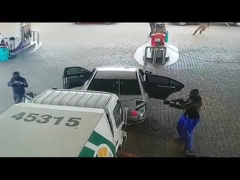Real Robberies Caught on Camera in South Africa