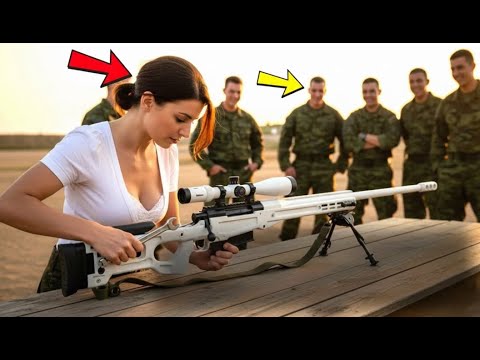 The Marines Jammed Her Gun, Until She Repeared it by Herself and Hit 324 Targets in a Row