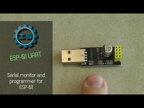 ESP-01 UART and turning it to a programmer
