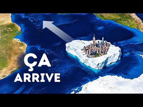 Le plus grand iceberg de la Terre se dirige vers l'océan Atlantique