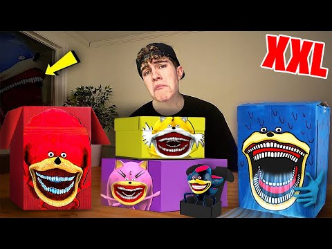 NEVER OPEN SHIN SONIC MYSTERY BOXES at 3 AM!!