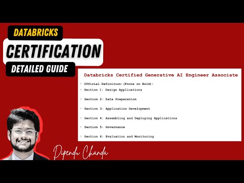 Databricks Certified Generative AI Associate Exam: Complete Study Material and Guide
