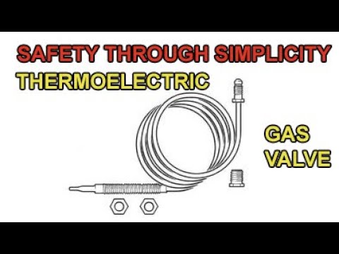 Crazy passive thermoelectrically powered gas safety valve: simple analog elegance!