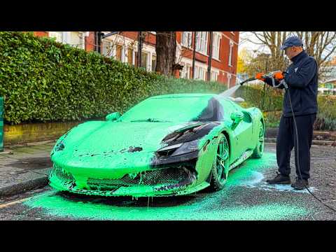 How Professionals Deep Clean a Ferrari