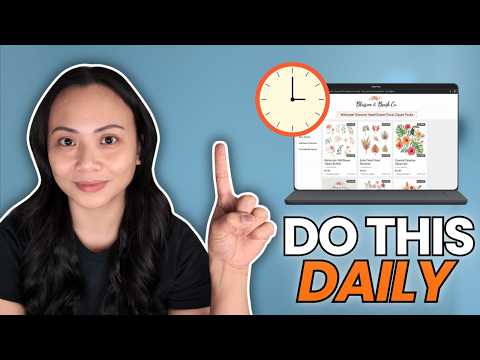 Only 1 Hour a Day? Hereβs How Iβd Launch a Profitable Etsy Shop