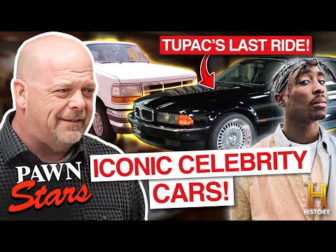 5 CELEBRITY RIDES GO FOR CRAZY CASH! | Pawn Stars