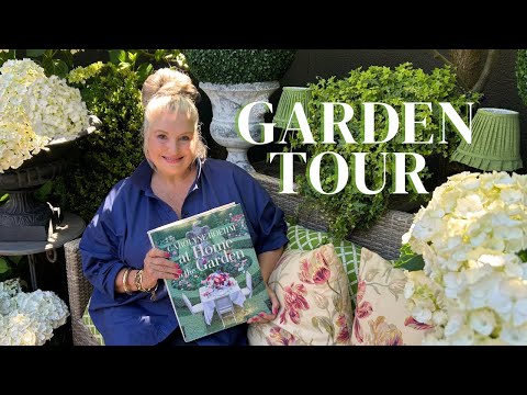 GARDEN TOUR | Courtyard, Garden Room & Breezeway |  Maximalist Style in a Small Garden!