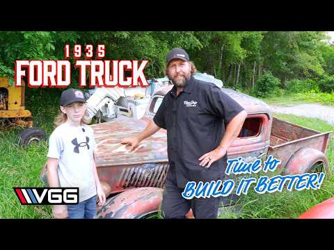 Chopped Top 1935 Ford Truck is Back!  let's BUILD IT BETTER!