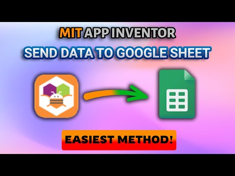 Send Data To Google Sheet From MIT App Inventor [Google Sheet Database] || EASIEST METHOD 2025!