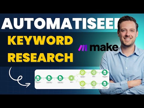 Stop met handmatig zoekwoorden onderzoek! 🎯Automatiseer je keyword research in 5 minuten