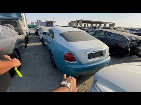 رولز نظيفة مهجورة | مقبرة السيارات الفاخرة  | الجزء الثاني