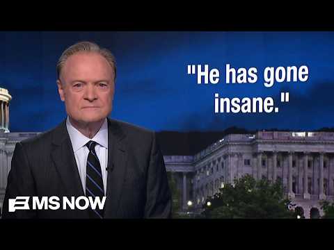 Lawrence: Trump's profane and perverse Iran social media post is why the 25th Amendment was written