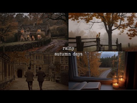 a playlist for rainy autumn days pt. 2 [dark academia instrumental]