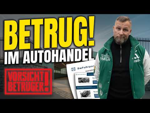VORSICHT VOR DIESEN AUTO-ANGEBOTEN❗️NEUE DREISTE BETRUGSMASCHE beim AUTOKAUF❗️Ich DECKE auf❗️