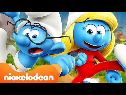 Smurfs Season 2 Marathon - Part 2! 🔵 | 90 Minute Compilation | Nicktoons