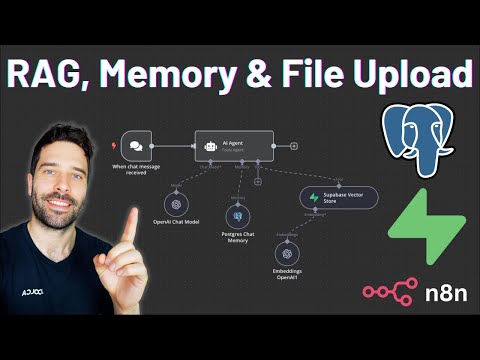 How to Set Up Supabase and Postgres for Memory and RAG in n8n