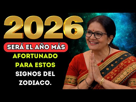 Verma Anuradha predijo que 2026 será el año más afortunado para estos signos del zodiaco.