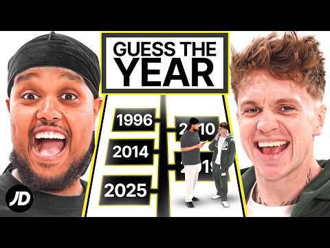 CHUNKZ & JOE WELLER Guess The Year | THE TIMELINE