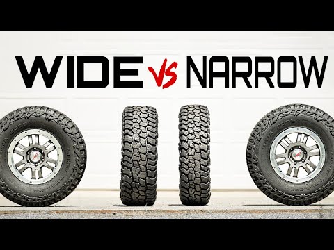 3 Scientific Experiments to Settle This | Wide vs Narrow Off-Road Tires