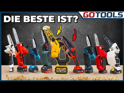 12 und 18V Akku-Astsägen im Test: Welche Gehölzsäge schneidet am besten ab?