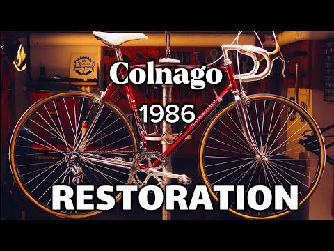 Vintage Colnago Master Restoration. Bringing an Italian Classic Back to Life