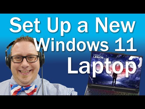 How to Set up a New Windows 11 Laptop For College or School - Step by Step