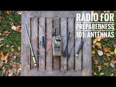 Radio for Preparedness 101:  VHF/UHF HT Antennas