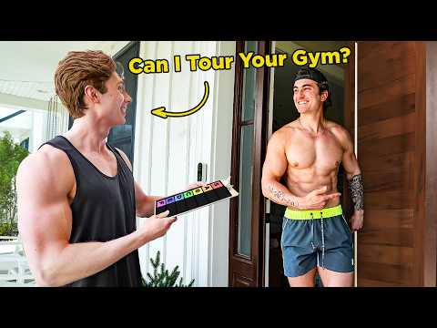 Asking Youtube MILLIONAIRES to Tour Their Home Gym