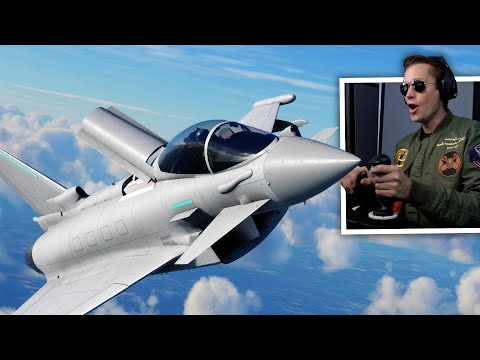 EUROFIGHTER TYPHOON FIGHTER JET - Microsoft Flight Simulator - Part 56
