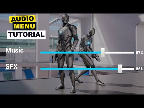 How To Make A Volume Audio Setting Menu In Unreal Engine 5 ( With Save and Load )
