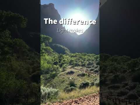 When the light isn’t right, just wait a few… #zion #film #photography #utah