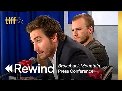 BROKEBACK MOUNTAIN | Press Conference (2005) | TIFF REWIND