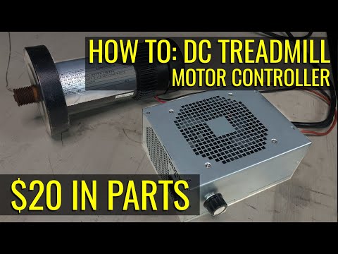 How to: Build a DC Treadmill Motor Speed Controller for $20