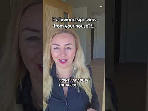 Hollywood sign visible from the front porch? Let's check out this house in Miracle Mile in LA