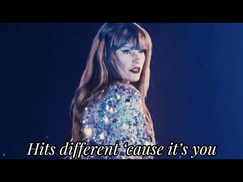 Hits different ‘cause it’s you - A mixed feeling Taylor Swift playlist